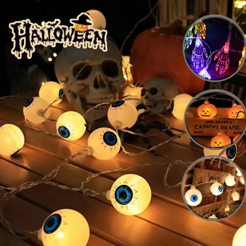 Lighting Decor House - 1-5PCS Halloween New Pumpkin Bat LED