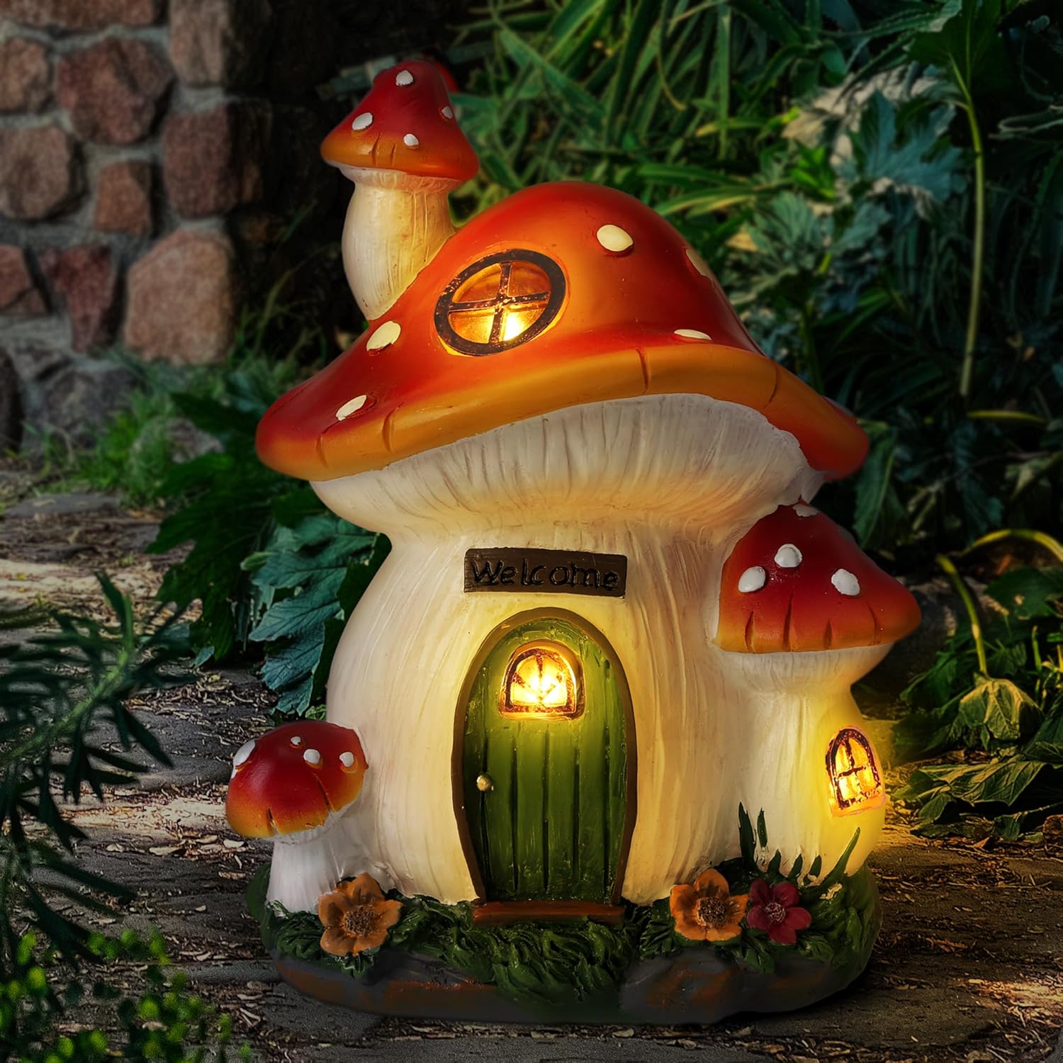 Lighting Decor House - Outdoor Garden Solar Statue Light, Garden