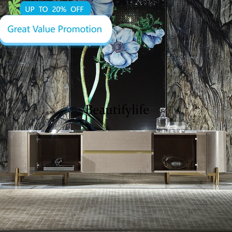 Lighting Decorative - M178 Italian light luxury TV cabinet,