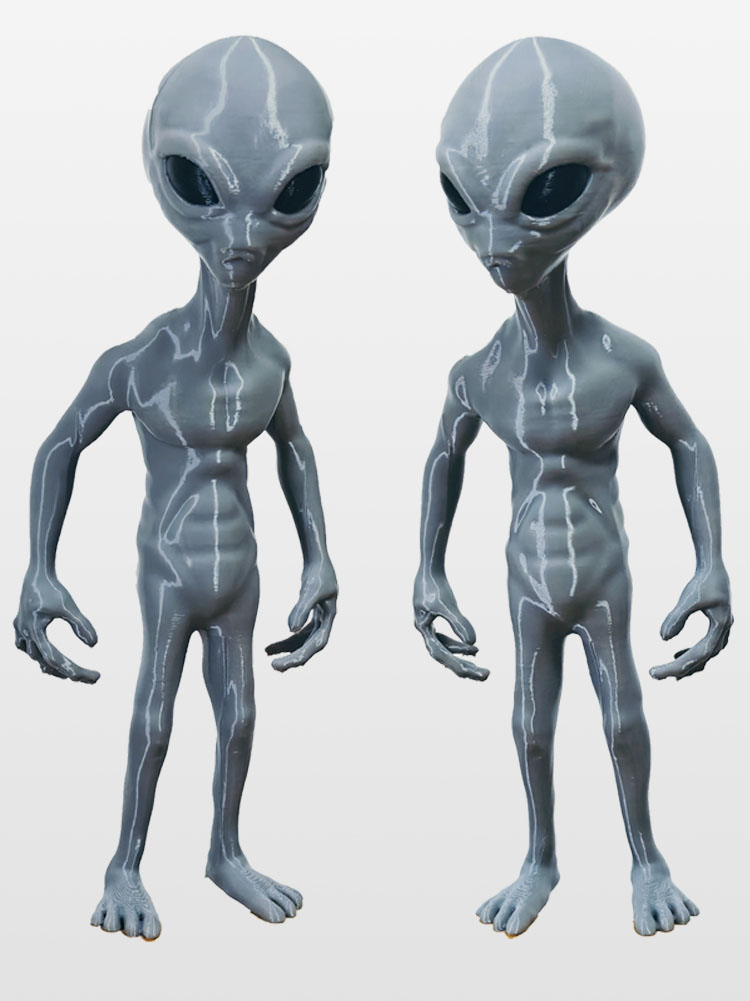 Lighting Mcqueen Bedroom Decor - 2025 New Roswell UFO Grey Alien