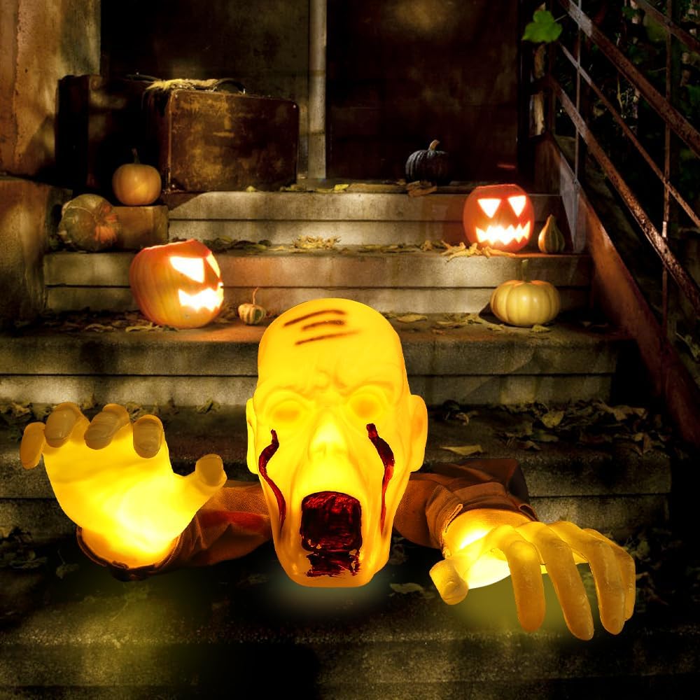 Realistic Zombie Statues Hallo - Lighting Decor House review and price