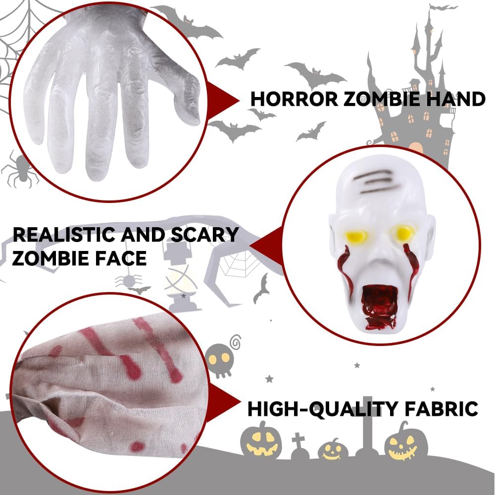 Realistic Zombie Statues Hallo - Lighting Decor House review and price