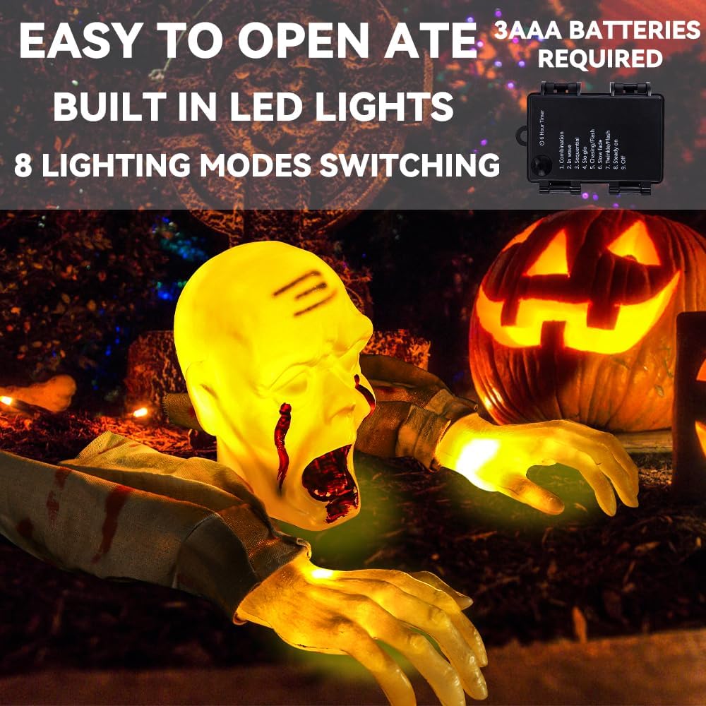 Realistic Zombie Statues Hallo - Lighting Decor House review and price