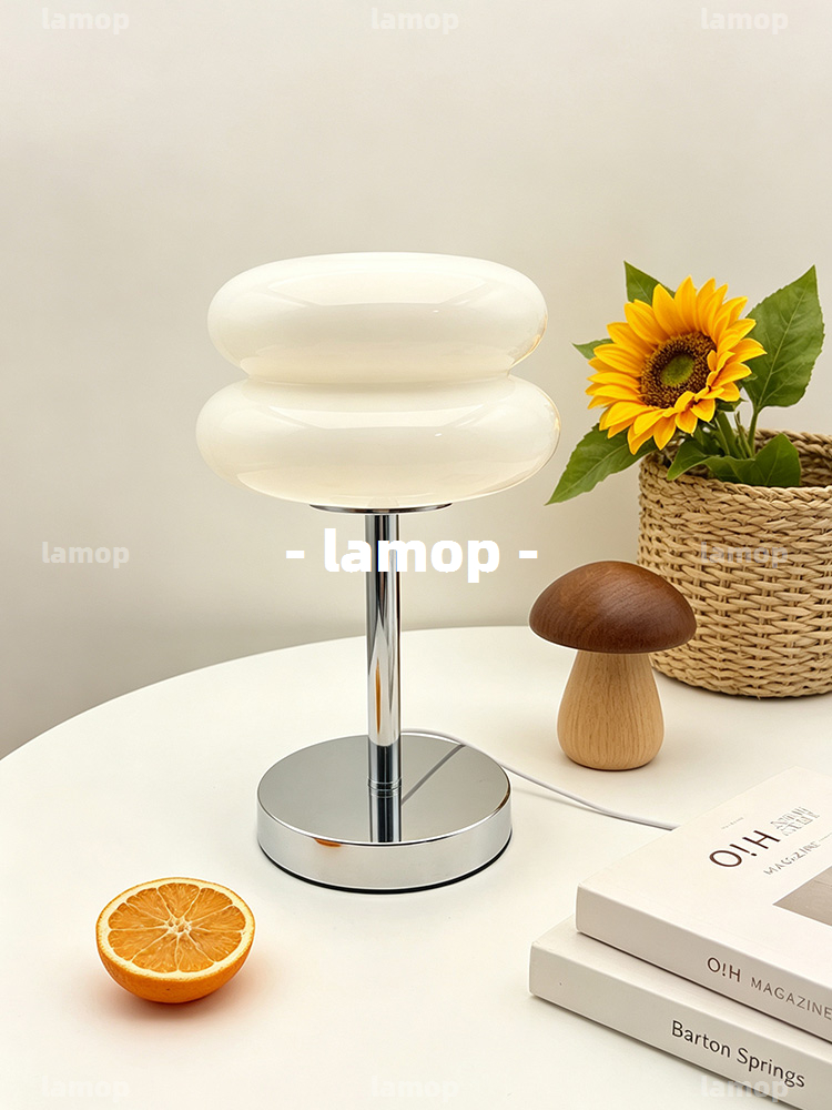 Bauhaus Cream‑Globe Table Lamp - Lighting Decor Bedroom review and price