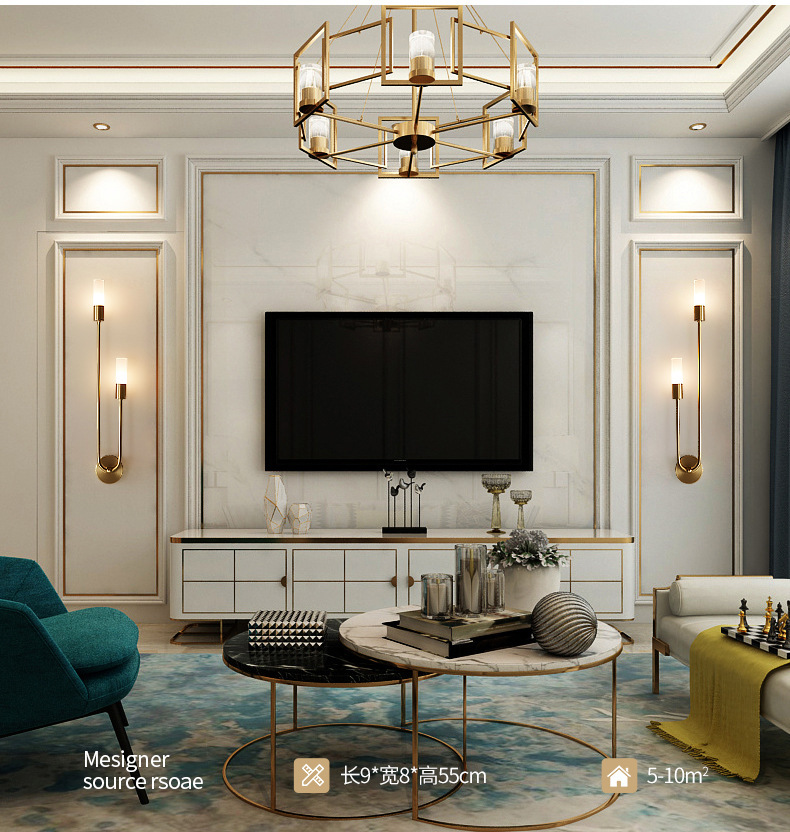 Retro Background Living Room A - Lighting Decor Bedroom review and price