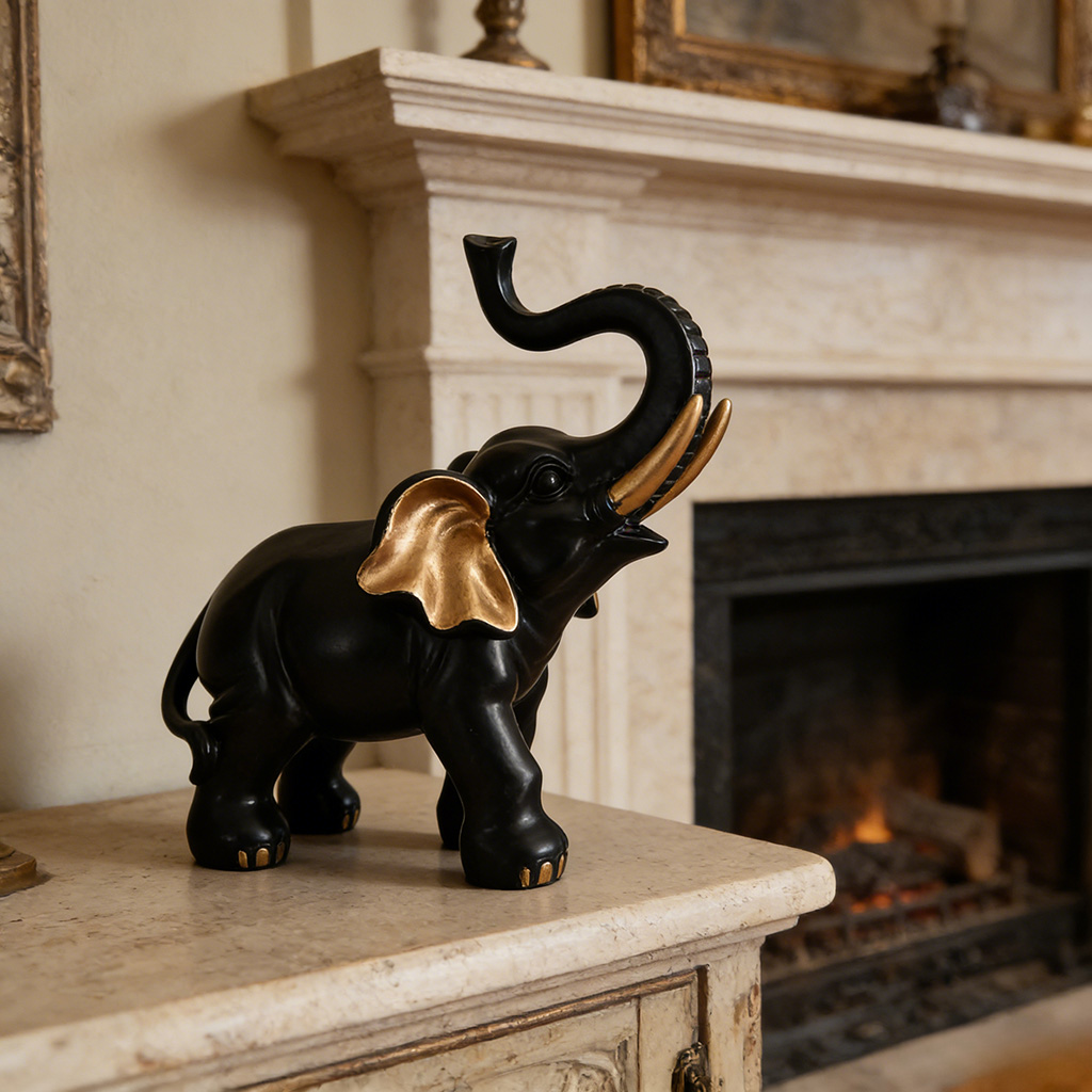 1 piece of black and gold fort - Lighting Home Decor Items review and price