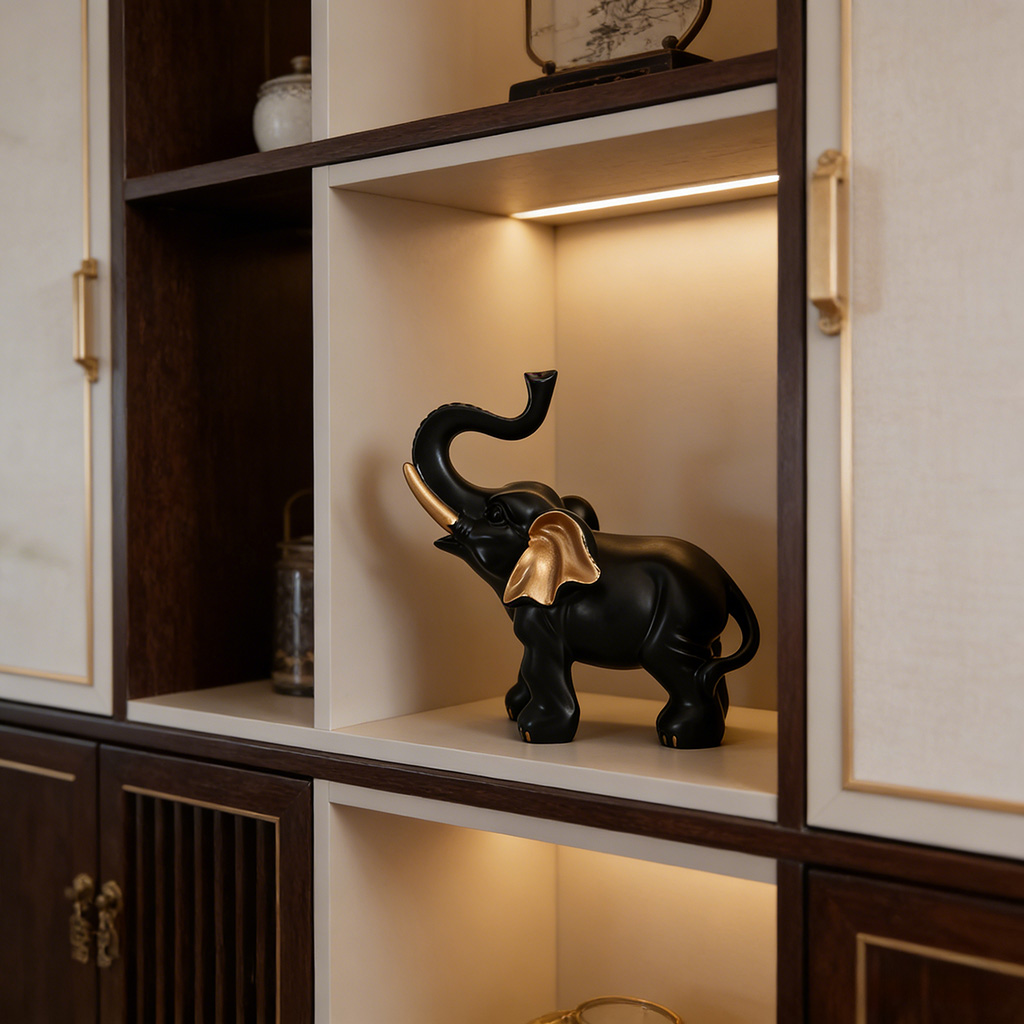 1 piece of black and gold fort - Lighting Home Decor Items review and price