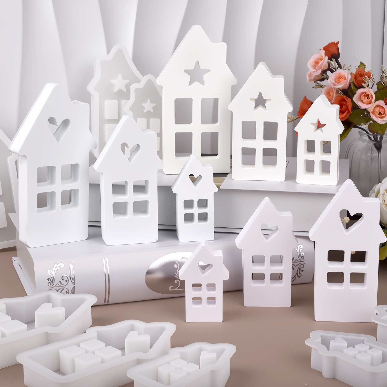 Star Heart House Silicone Mold - Lighting Decor House review and price