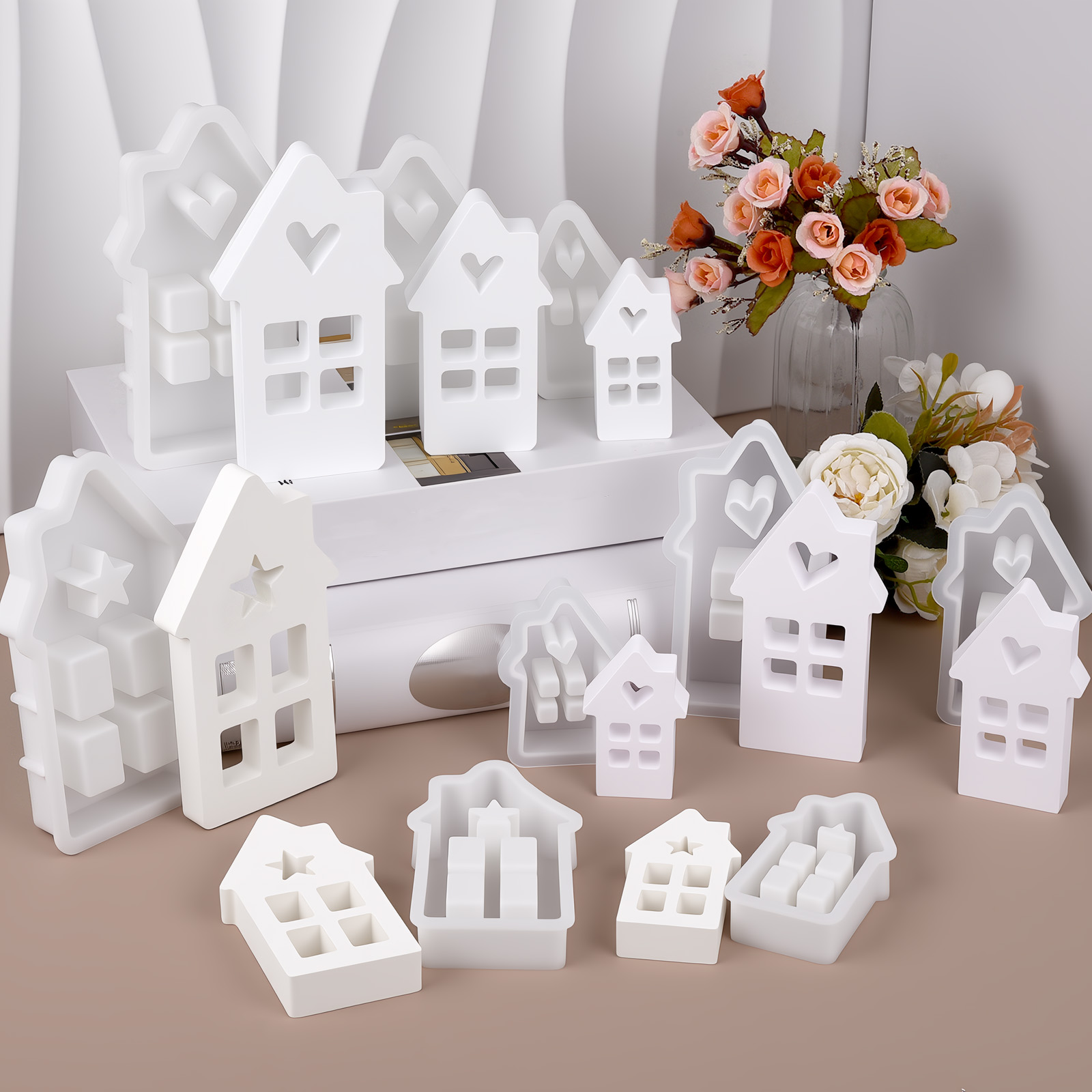 Star Heart House Silicone Mold - Lighting Decor House review and price