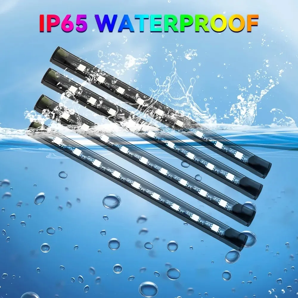 Universal 48 LED USB Car RGB A - Lighting Bolt Decor review and price
