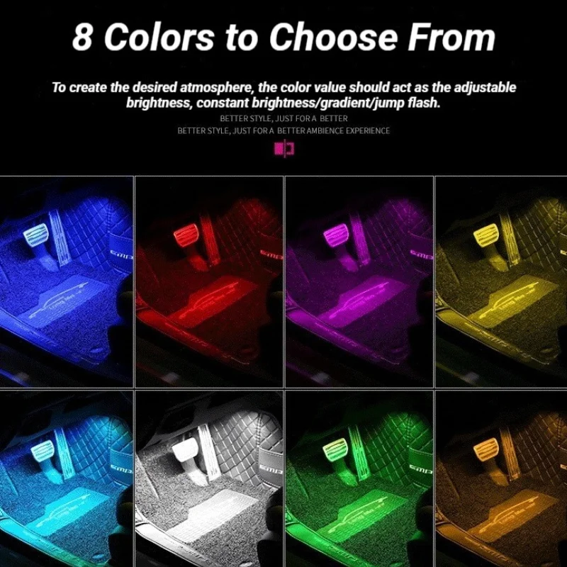 Universal 48 LED USB Car RGB A - Lighting Bolt Decor review and price