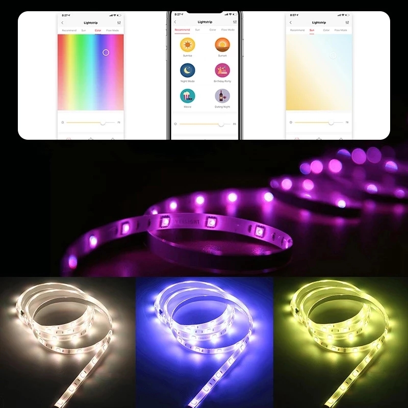 Yeelight Aurora Smart 2M Light - Yeelight Light Lightstrip review and price