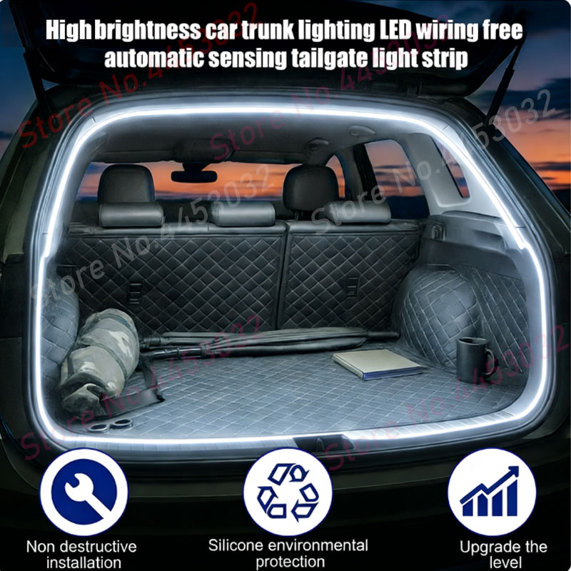 Car Trunk Seal Edge LED Strip  - Lighting Bolt Decor review and price