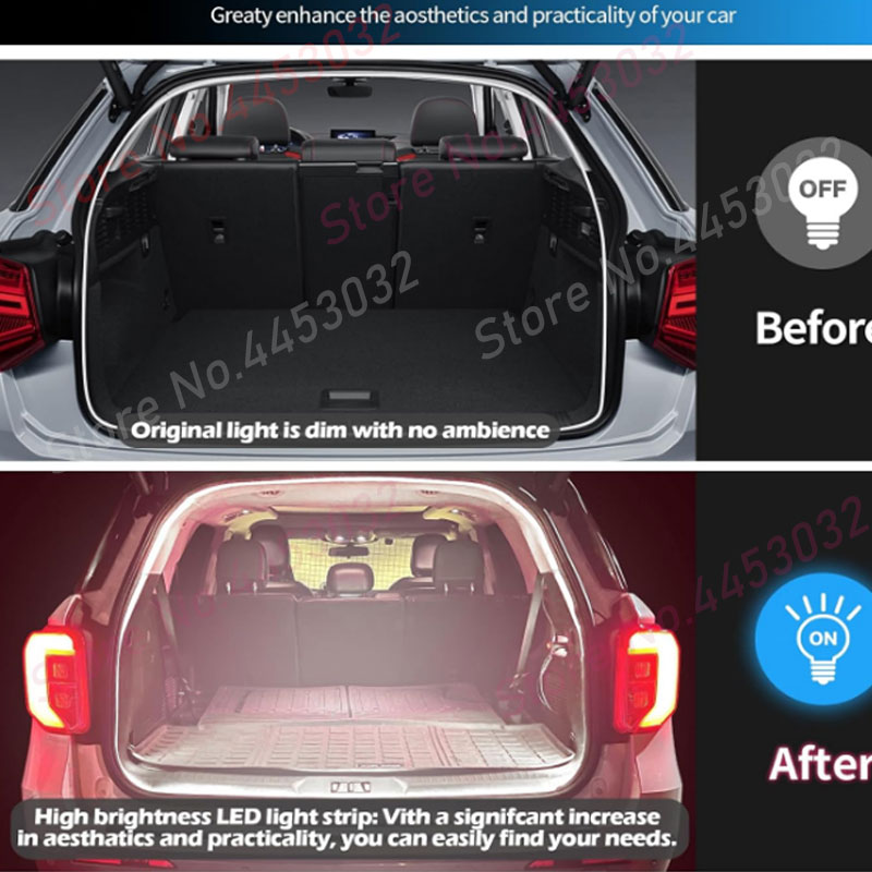 Car Trunk Seal Edge LED Strip  - Lighting Bolt Decor review and price