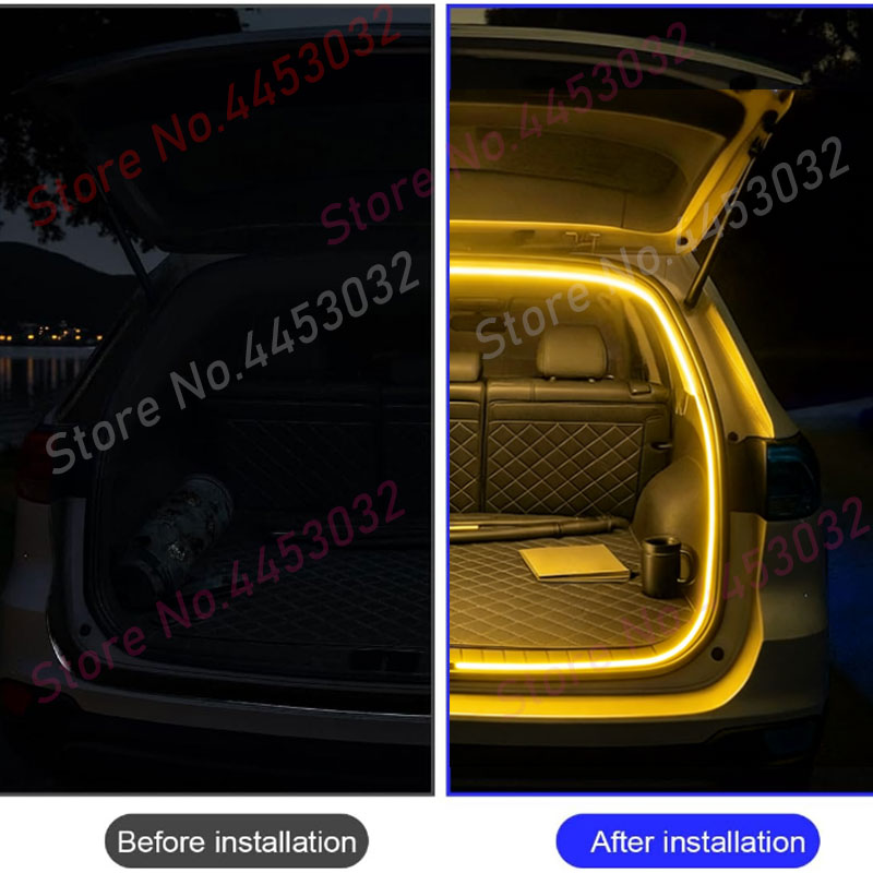 Car Trunk Seal Edge LED Strip  - Lighting Bolt Decor review and price
