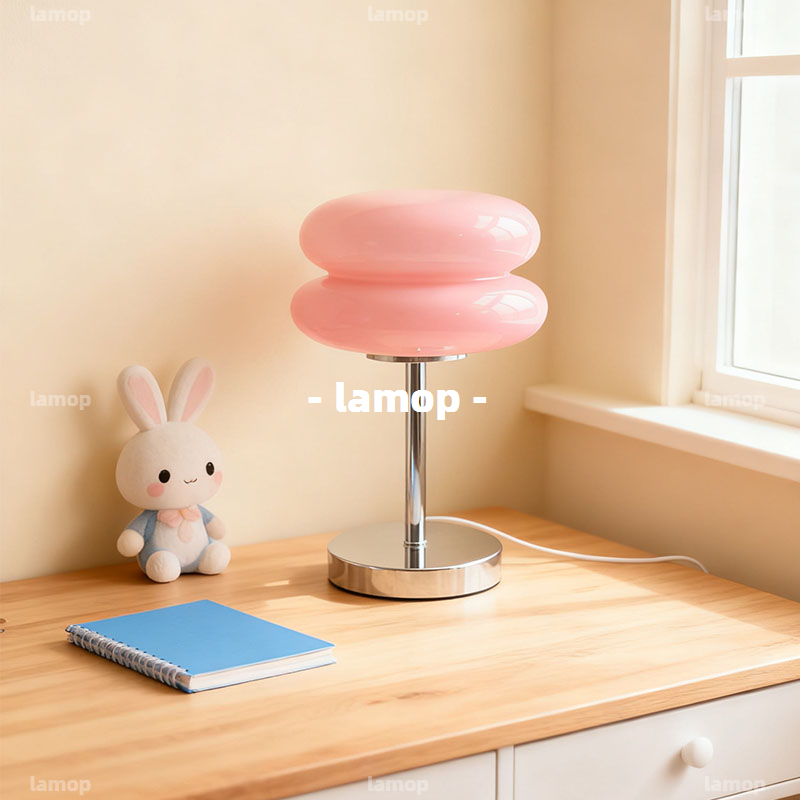 Cream Retro Bedside Table Lamp - Lighting Decor Bedroom review and price