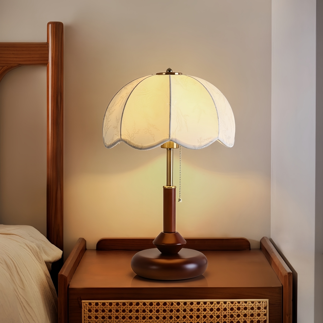 Vintage Scalloped Dome Table L - Lighting Decor Bedroom review and price