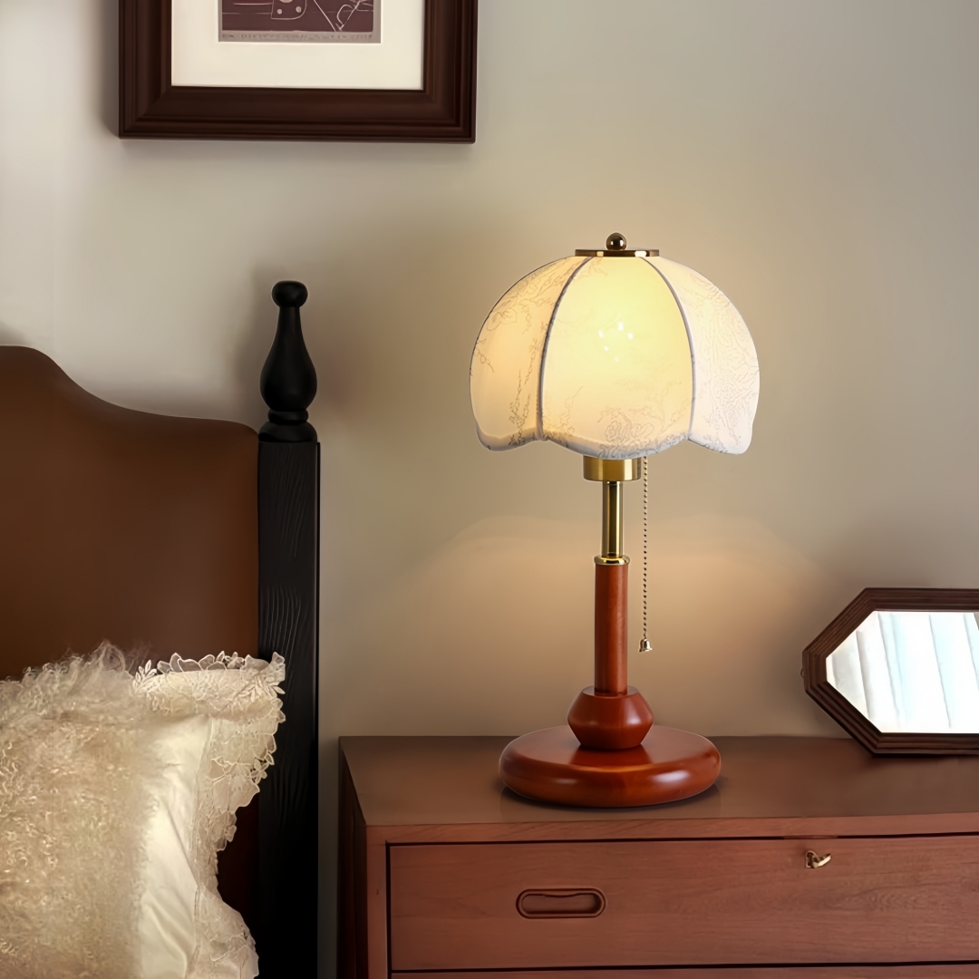 Vintage Scalloped Dome Table L - Lighting Decor Bedroom review and price