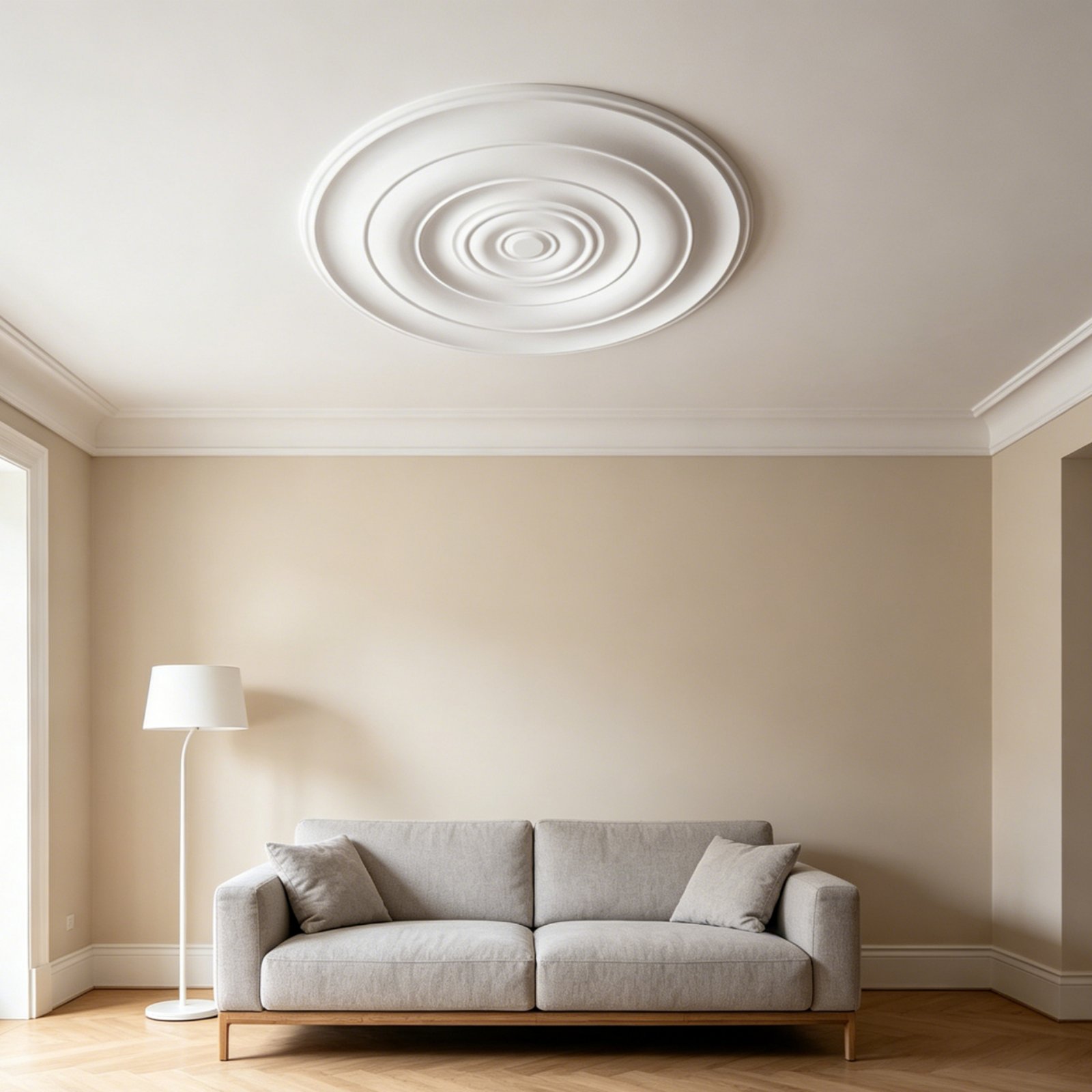 Round Ceiling Medallion Europe - Lighting Decorative review and price