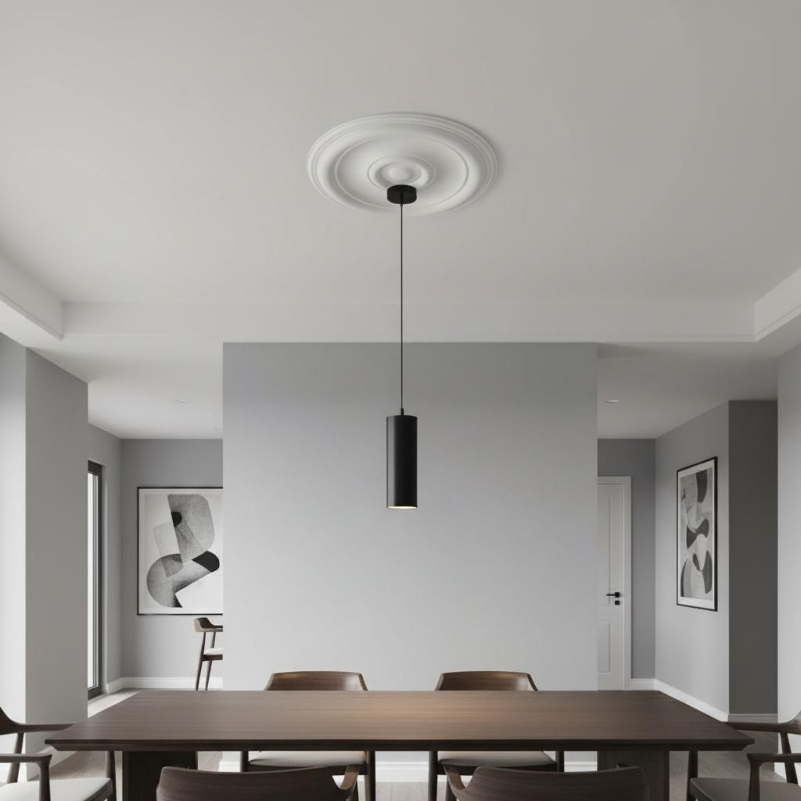 Round Ceiling Medallion Europe - Lighting Decorative review and price