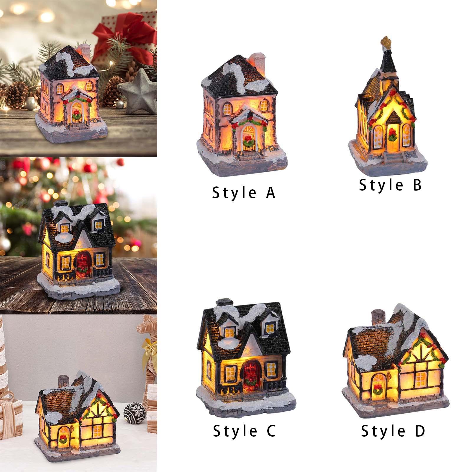 Christmas Lighted House Resin  - Lighting Decor House review and price