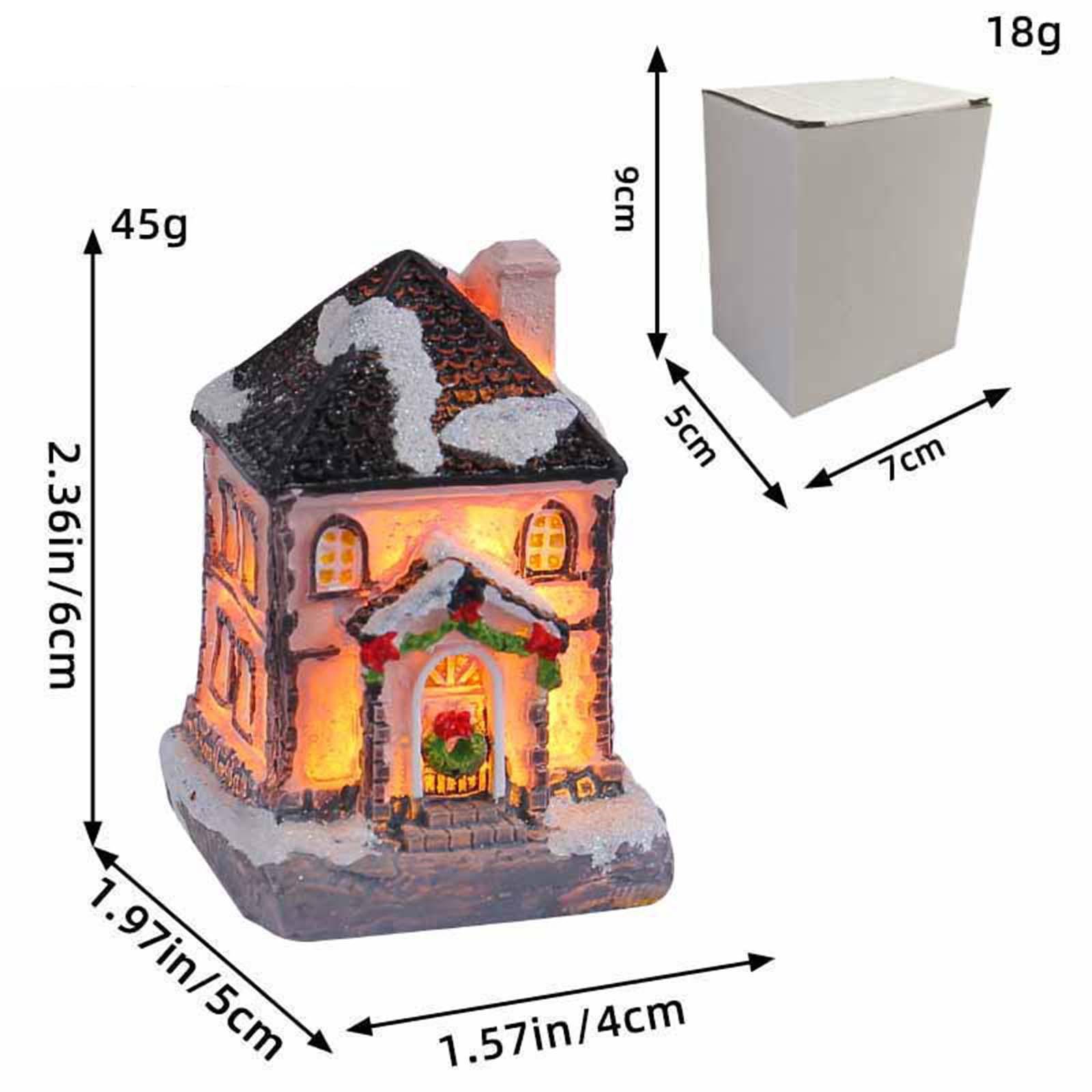 Christmas Lighted House Resin  - Lighting Decor House review and price