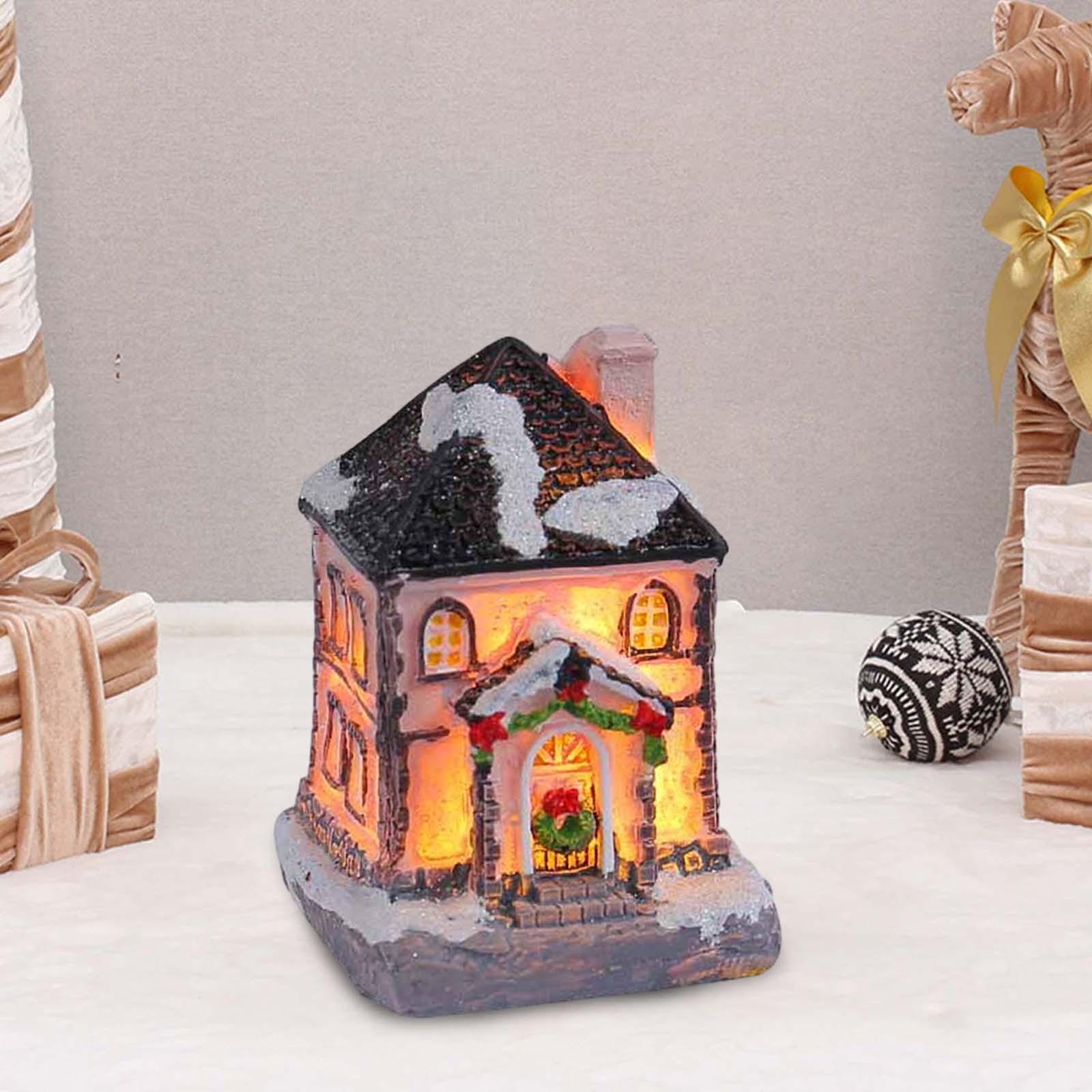 Christmas Lighted House Resin  - Lighting Decor House review and price