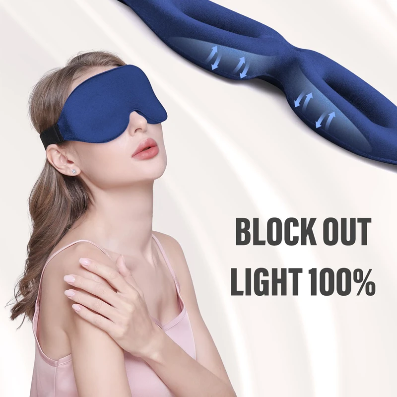 3D Night Sleep Eye Mask Breath - Home Lighting & Decor St Catharines On review and price