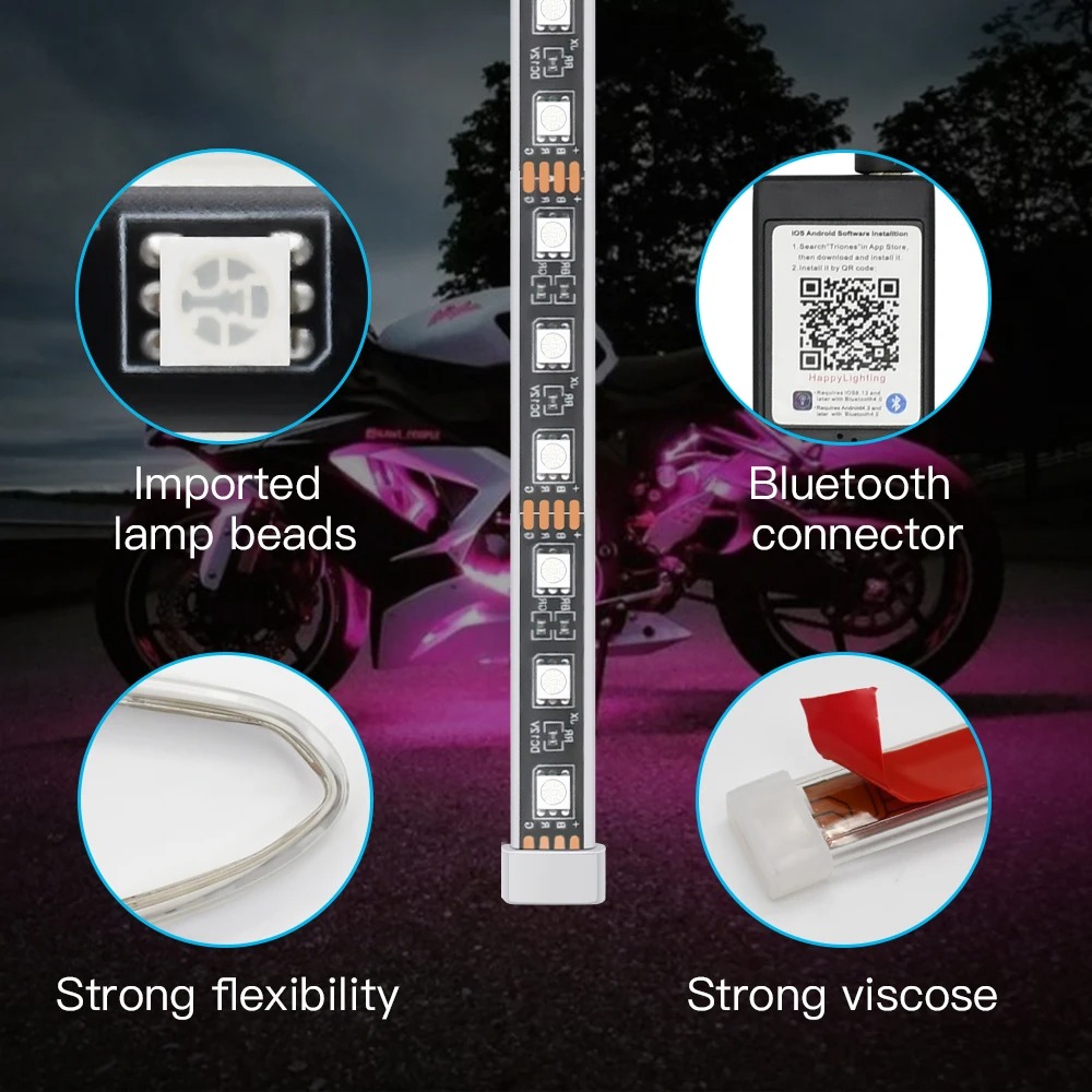 Motorcycle LED Decorative ligh - Lighting Bolt Decor review and price
