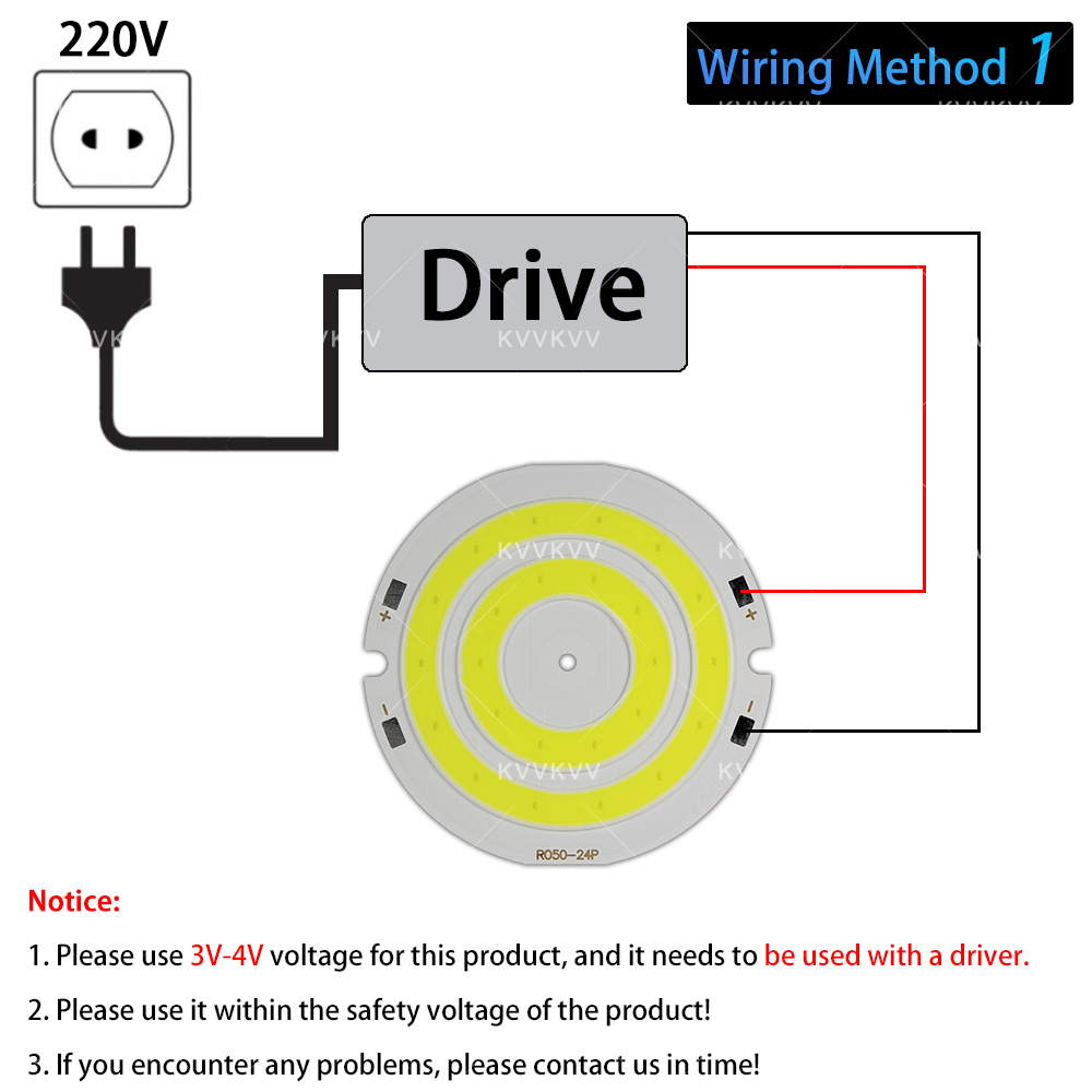 3V 4V Round COB LED Lamp Parts - Lighting Decor House review and price