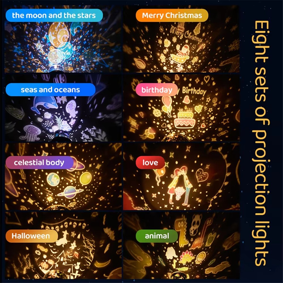 HOT! Cute Projector Night Ligh - Lighting Decorative review and price