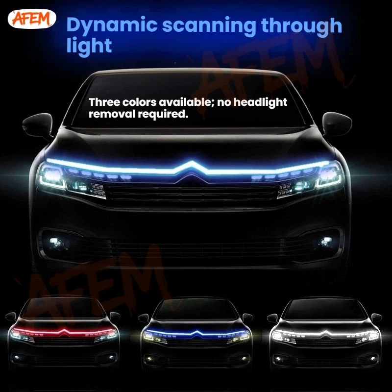 LED Car Hood Atmosphere Light  - Lighting Bolt Decor review and price