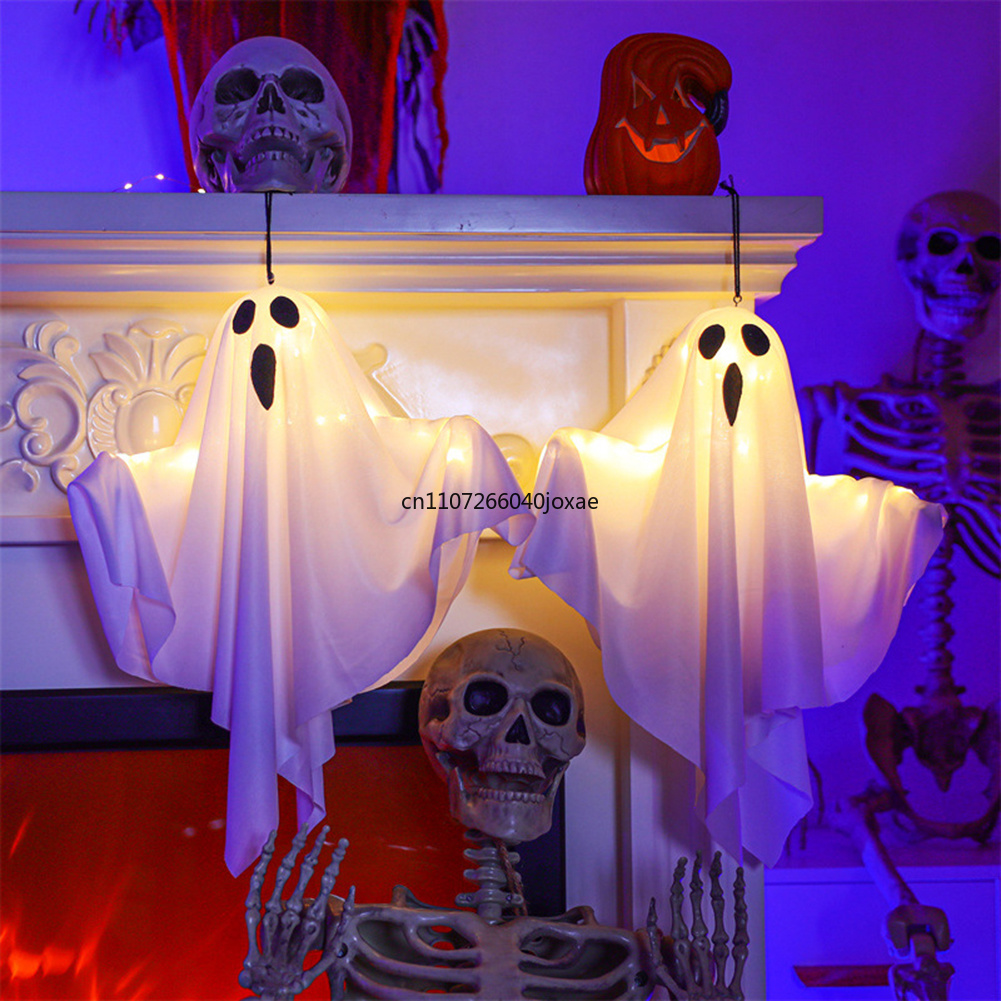 Halloween Glowing White Ghost  - Lighting Decor House review and price