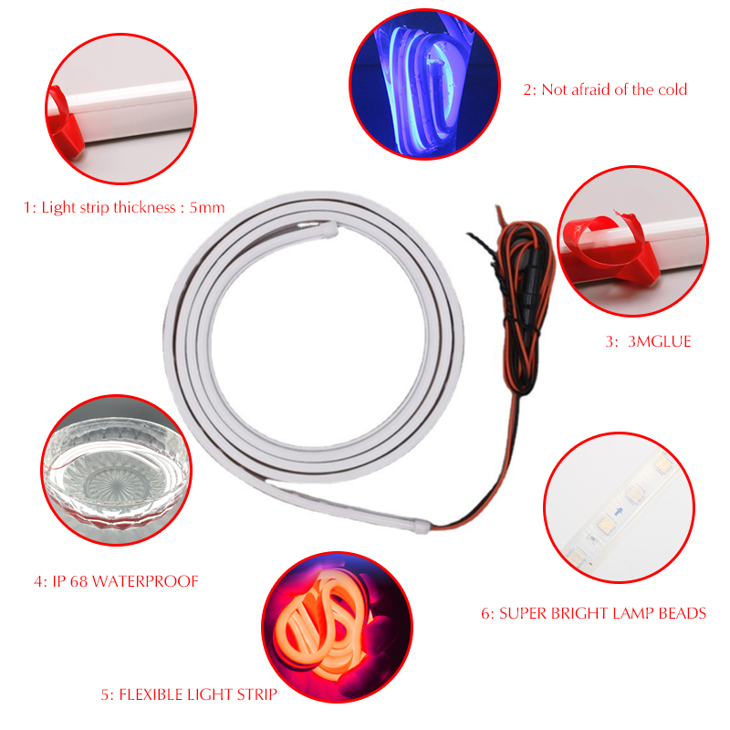 Scan Starting LED Car Hood Lig - Lighting Bolt Decor review and price