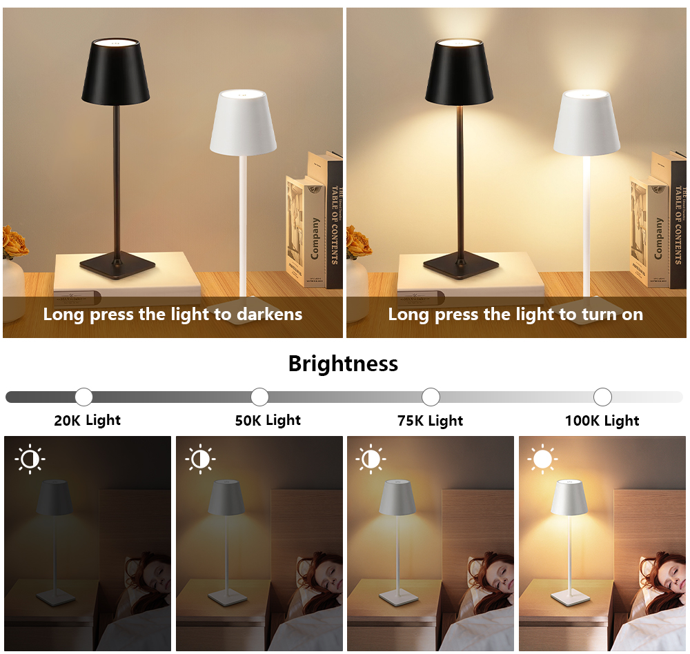 LED Rechargeable Desk Light Wi - Lighting Decor Bedroom review and price