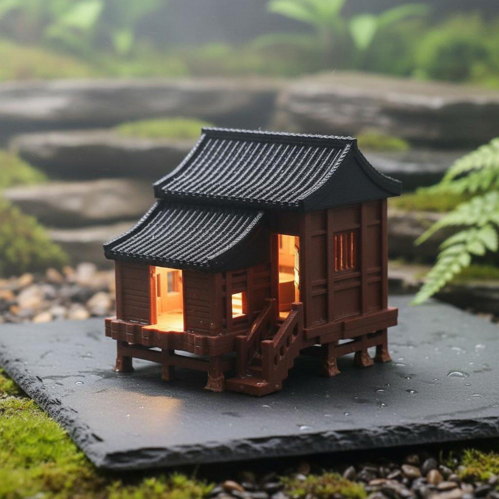 Micro Landscape House Ancient  - Lighting Decor House review and price