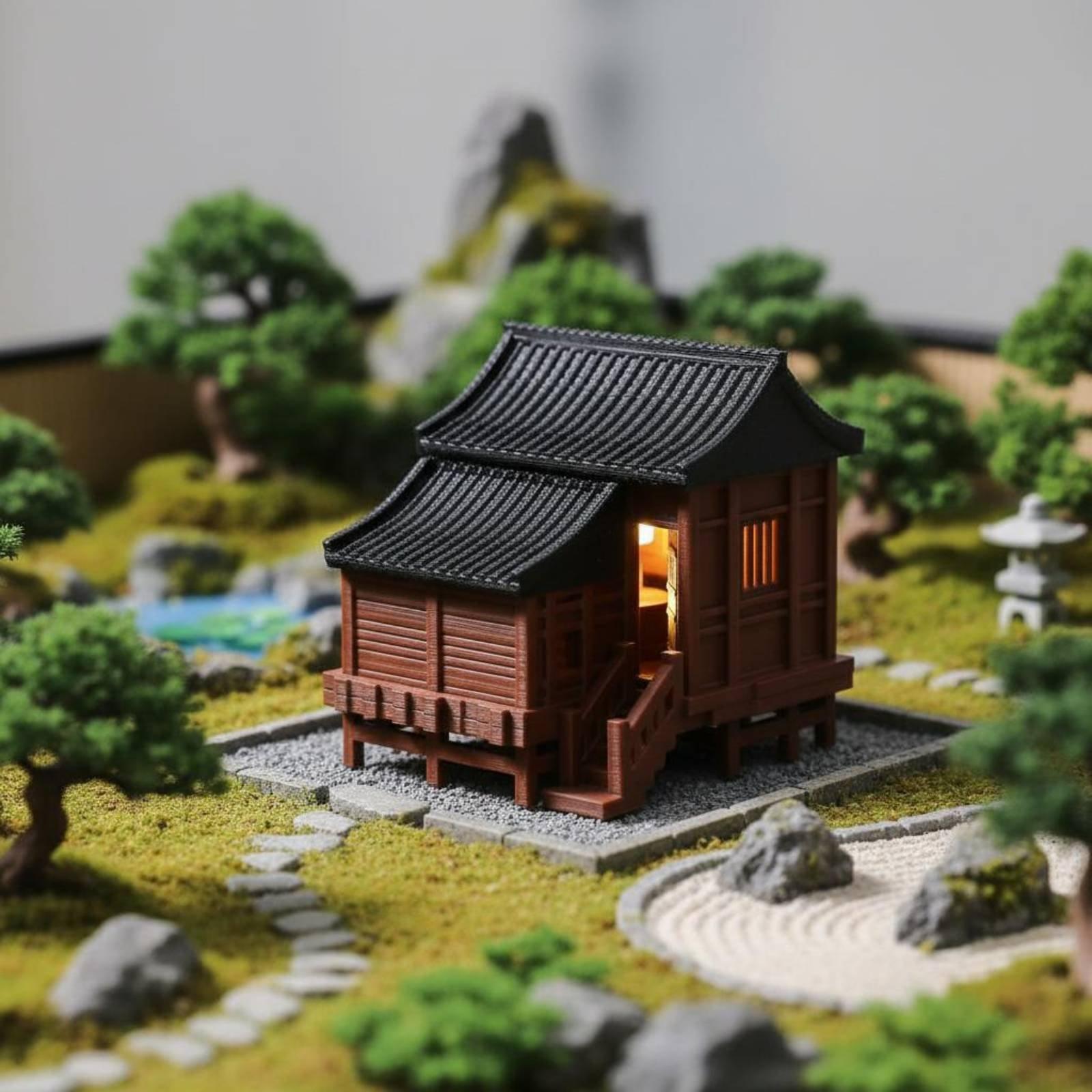 Micro Landscape House Ancient  - Lighting Decor House review and price